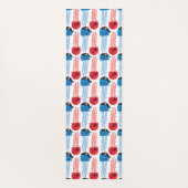 Pirate Jellyfish, kwallen Pattern, Zee Animals Yogamat (Achterkant)