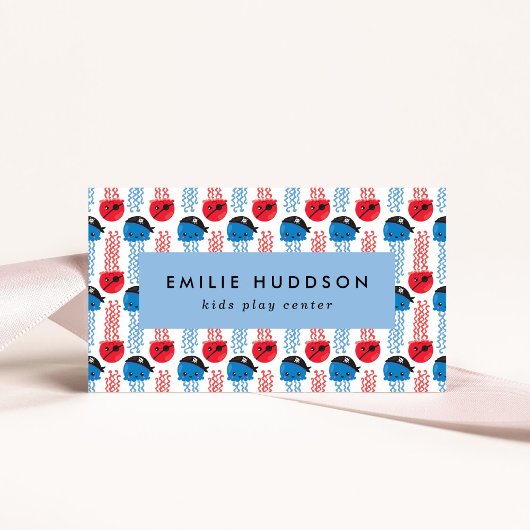 Pirate Jellyfish, Speelcentrum, Activiteitencentru Visitekaartje