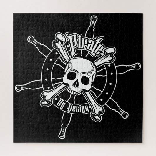 Pirate Jigzaag Puzzle Legpuzzel (Verticaal)