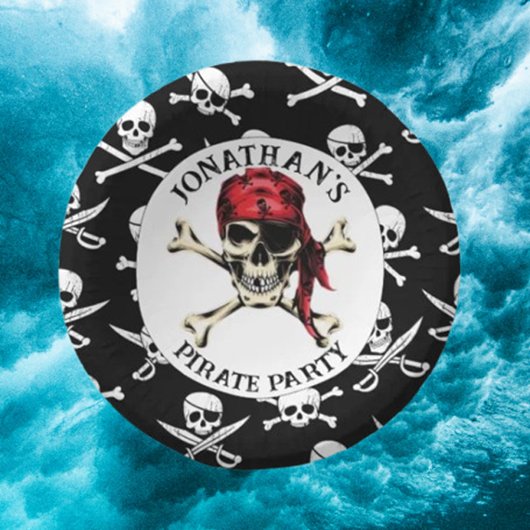 Pirate JOLLY ROGER Papieren Kommen