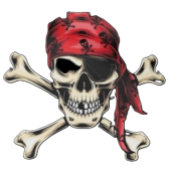 Pirate JOLLY ROGER Papieren Kommen