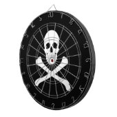 Pirate (Jolly Roger) (Skull en Crossbones) Dartbord (Voorkant Rechts)