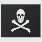Pirate (Jolly Roger) vlag Cadeaupapier (Vlak)