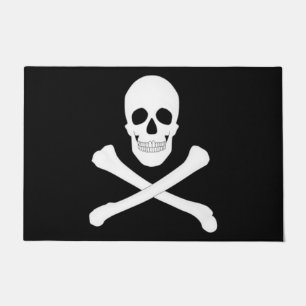 Pirate (Jolly Roger) vlag Deurmat