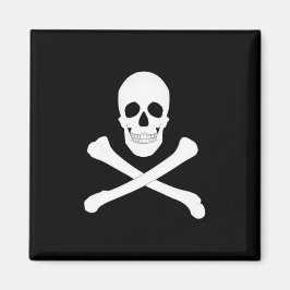 Pirate (Jolly Roger) vlag Magneet