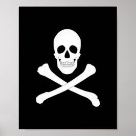 Pirate (Jolly Roger) vlag Poster