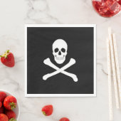 Pirate (Jolly Roger) vlag Servet (Insitu)