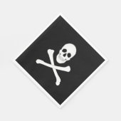 Pirate (Jolly Roger) vlag Servet (Hoek)
