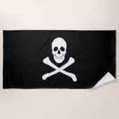 Pirate (Jolly Roger) vlag Strandlaken