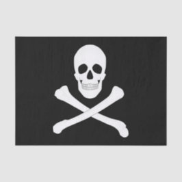 Pirate (Jolly Roger) vlag Tissuepapier