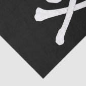 Pirate (Jolly Roger) vlag Tissuepapier (Detail)