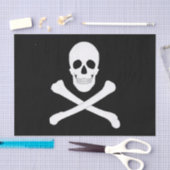 Pirate (Jolly Roger) vlag Tissuepapier (Craft)