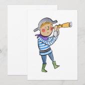 Pirate Kaart (Voorkant / Achterkant)