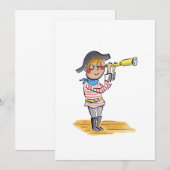 Pirate Kaart (Voorkant / Achterkant)
