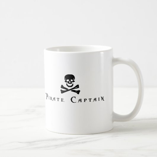 Pirate Kapitein Koffiemok (Rechts)