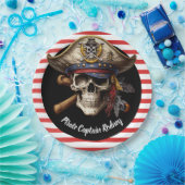 Pirate Kapitein Papieren Bordje (Feest)