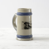 Pirate Kapitein Stein Bierpul (Voorkant links)