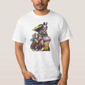 Pirate Kapitein T-shirt (Voorkant)