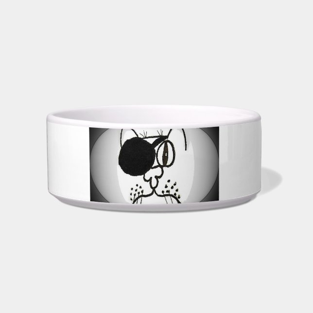 Pirate Kat Voerbakje (Voorkant)