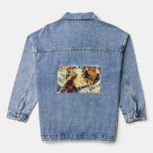 Pirate 🏴‍☠️ Katten 🐈 Denim Jacket (Achterkant)