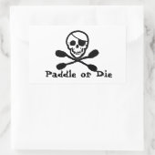 Pirate Kayak Flag Sticker (Tas)