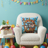 Pirate Kids Birthday Party Gift Kussen