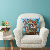 Pirate Kids Birthday Party Gift Kussen