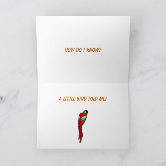 Pirate Kilroy Verjaardag Kaart (Binnen)