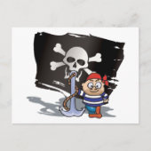 Pirate Kind Briefkaart (Voorkant)