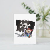 Pirate Kind Briefkaart (Staand voorkant)