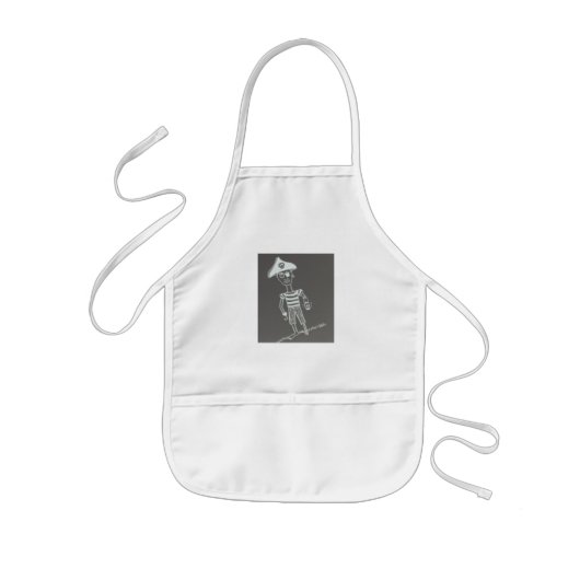 Pirate Kinder Apron Kinder Schort (Voorkant)