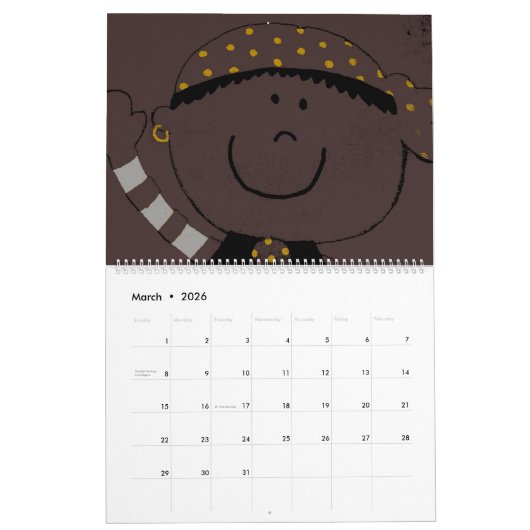 Pirate Kinder Kalender (Mar 2026)