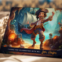 Pirate Kinder Shore Adventure Dank u kaart