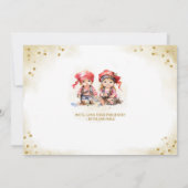 Pirate Kinderen die hij of zij seksueel Baby showe Kaart (Achterkant)