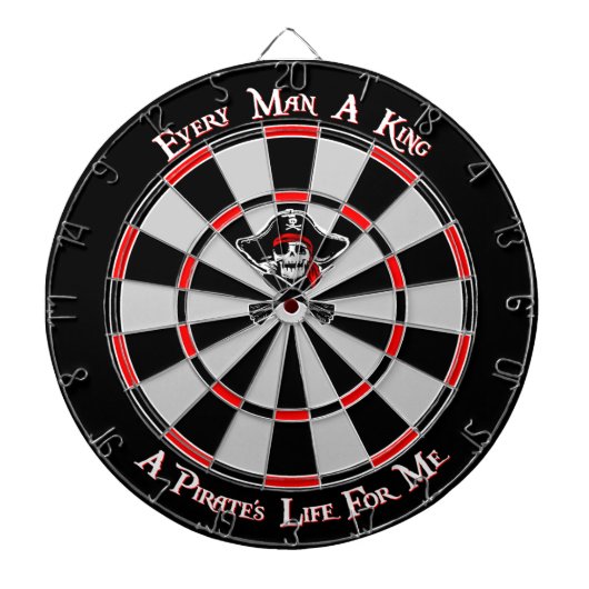 Pirate King Dartboard Dartbord (Voorkant)