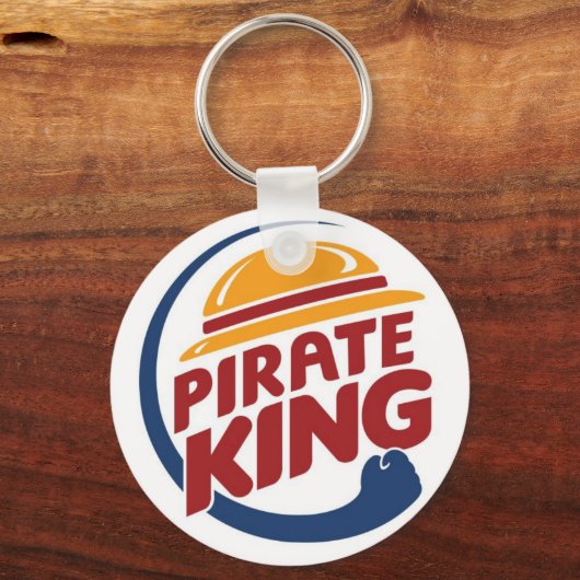 Pirate King Logo Sleutelhanger (Achterkant)
