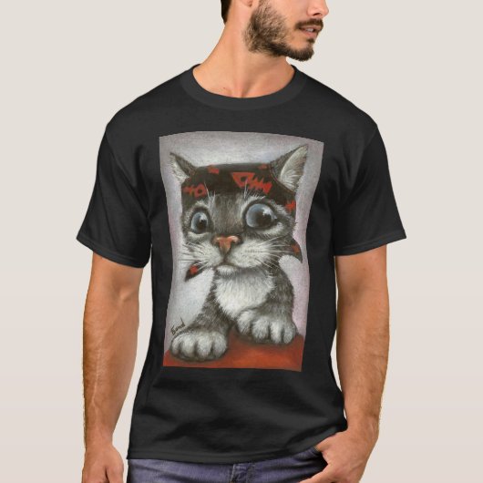 Pirate kitten t-shirt (Voorkant)