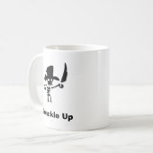 Pirate Knuckle Up Koffiemok (Voorkant links)
