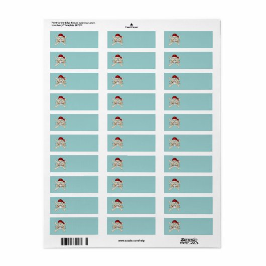 Pirate Label (Full Sheet)