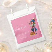 Pirate Lady Bedankt Pink Bedankzakje (Geknipt)