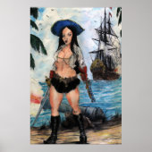Pirate Lady Poster (Voorkant)