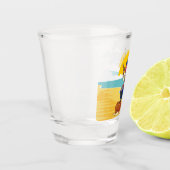 Pirate lady Treasure shot glass Shot Glas (Links)