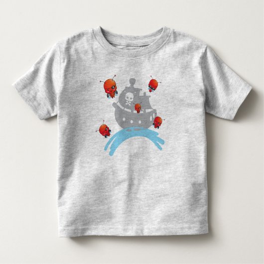 Pirate Ladybugs T-Shirt (Voorkant)