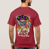 Pirate Lafitte All Styles Mannen Uitzicht Hints T-shirt (Achterkant)