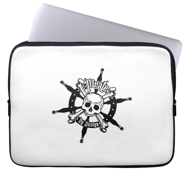 Pirate-laptophoes Laptop Sleeve (Voorkant)
