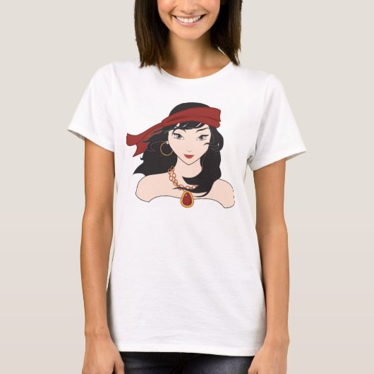 Pirate Lass T-shirt (Voorkant)