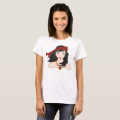 Pirate Lass T-shirt (Voorkant volledig)