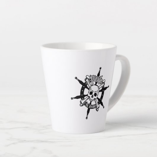 Pirate Latte-Mok Latte Mok (Rechterhoek)