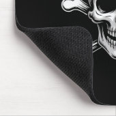 Pirate Lazy Skull Bandana Halloween Kostuum Mannen Muismat (Hoek)