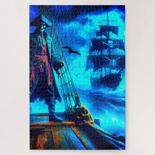 Pirate Legpuzzel (Verticaal)